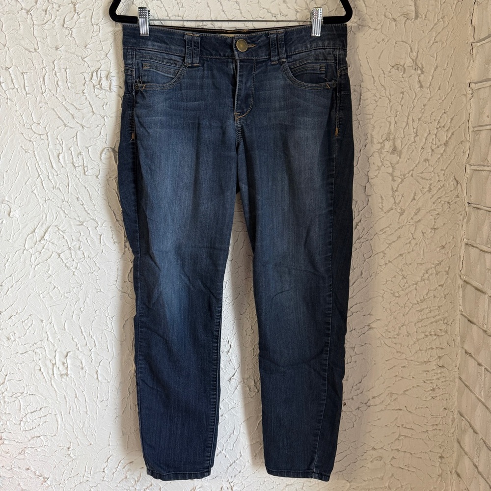 Democracy Indigo Cropped Jeans